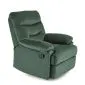 Fotel rozkładany DRAGER VELVET zielony do salonu I sklep meblowy MIRAT.