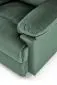 Fotel rozkładany DRAGER VELVET zielony do salonu I sklep meblowy MIRAT.