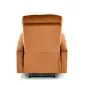Fotel rozkładany WONDER VELVET cynamonowy z podłokietnikami I sklep meblowy MIRAT.