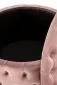 Pufa NUNEZ VELVET różowa ze schowkiem pikowana I sklep meblowy MIRAT. styl GLAMOUR