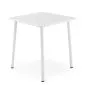Stolik ogrodowy BOSCO 70x70 biały kwadratowy I sklep meblowy MIRAT.
