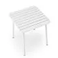 Stolik ogrodowy BOSCO 70x70 biały kwadratowy I sklep meblowy MIRAT.