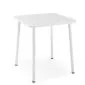 Stolik ogrodowy BOSCO 70x70 biały kwadratowy I sklep meblowy MIRAT.
