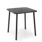 Stolik ogrodowy BOSCO 70x70 czarny 4-osobowy I sklep meblowy MIRAT.