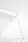 Krzesło K532 białe z tworzywa PVC ogrodowe I sklep meblowy MIRAT.