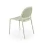 Krzesło K532 miętowe z tworzywa PVC na taras I sklep meblowy MIRAT.