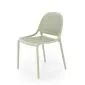 Krzesło K532 miętowe z tworzywa PVC na taras I sklep meblowy MIRAT.