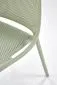 Krzesło K532 miętowe z tworzywa PVC na taras I sklep meblowy MIRAT.