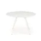 Stół okrągły ARAMIS 120x120 biały lastryko I sklep meblowy MIRAT.