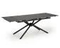 Stół rozkładany VITORINO 160(220)x90 czarny marmur w stylu loftowym I sklep meblowy MIRAT. styl LOFT