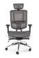 Fotel biurowy ETHAN szary z regulowanymi podłokietnikami I sklep meblowy MIRAT.