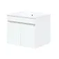 Szafka pod umywalkę FIGARO 2D 60cm biała dwudrzwiowa I sklep meblowy MIRAT. styl SKANDYNAWSKI