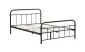 Łóżko metalowe LINDA 140x200 czarne loftowe I sklep meblowy MIRAT. styl LOFT