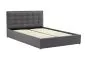 Łóżko PADVA 140x200 szare z pojemnikiem tapicerowane I sklep meblowy MIRAT.