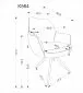 Krzesło tapicerowane K564 szare obracane 360° I sklep meblowy MIRAT.