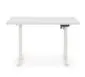 Metalowe biurko B54 120x60cm białe z regulacją wysokości I sklep meblowy MIRAT.