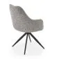 Krzesło tapicerowane K564 szare obracane 360° I sklep meblowy MIRAT.