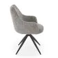 Krzesło tapicerowane K564 szare obracane 360° I sklep meblowy MIRAT.