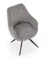 Krzesło tapicerowane K564 szare obracane 360° I sklep meblowy MIRAT.