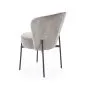 Krzesło tapicerowane K590 szare szenilowa tapicerka I sklep meblowy MIRAT.