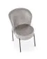 Krzesło tapicerowane K590 szare szenilowa tapicerka I sklep meblowy MIRAT.
