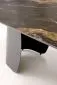Loftowy stół rozkładany FORUM 180(260)x90 czarny marmur/czarny I sklep meblowy MIRAT. styl LOFT