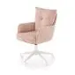 Fotel biurowy DUMBO różowy z podłokietnikami I sklep meblowy MIRAT.