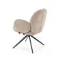 Krzesło tapicerowane K568 beżowe obracane do jadalni I sklep meblowy MIRAT. styl LOFT