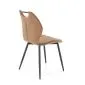 Krzesło tapicerowane K569 VELVET beżowe do jadalni I sklep meblowy MIRAT.