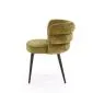 Krzesło tapicerowane K575 oliwkowe miękkie I sklep meblowy MIRAT.