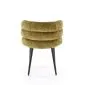 Krzesło tapicerowane K575 oliwkowe miękkie I sklep meblowy MIRAT.
