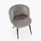 Krzesło tapicerowane K575 szare loftowe I sklep meblowy MIRAT.