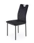 Krzesło tapicerowane K577 VELVET czarne welurowe  I sklep meblowy MIRAT. styl LOFT