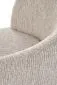 Krzesło tapicerowane K581 beżowe obracane z okrągłą podstawą I sklep meblowy MIRAT.