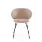 Krzesło tapicerowane K587 VELVET beżowe wygodne I sklep meblowy MIRAT.