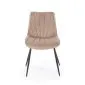 Krzesło tapicerowane K589 beżowe do jadalni I sklep meblowy MIRAT.