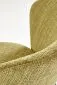 Krzesło tapicerowane K590 oliwkowe na metalowych nogach I sklep meblowy MIRAT.