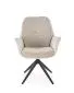 Krzesło tapicerowane K591 jasnoszare obracane do salonu I sklep meblowy MIRAT. styl LOFT