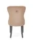 Krzesło tapicerowane MIYA VELVET beżowe w stylu klasycznym I sklep meblowy MIRAT. styl KLASYCZNY