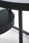 Stolik kawowy COSMO S 60x60cm czarny loftowy I sklep meblowy MIRAT. styl LOFT, RYFLOWANY