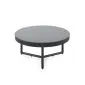 Stolik kawowy COSMO S 60x60cm czarny loftowy I sklep meblowy MIRAT. styl LOFT, RYFLOWANY