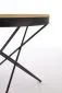 Stolik kawowy LEILA 60x60 dąb naturalny/czarny do salonu I sklep meblowy MIRAT. styl LOFT