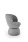 Krzesło tapicerowane K581 szare obracane 360° I sklep meblowy MIRAT.