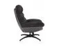 Fotel tapicerowany GISELLE czarny I sklep meblowy MIRAT.