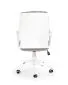 Fotel SPIN 2 biurowy jasny szary/biały z mechanizmem TILT | MIRAT.