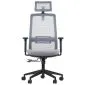 Fotel biurowy WISTER szary I sklep meblowy MIRAT.