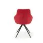Krzesło tapicerowane K431 czerwone do jadalni I sklep meblowy MIRAT.