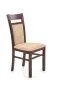Krzesło GERARD 2 ciemny orzech drewniane | MIRAT. styl KLASYCZNY kolekcja GERARD