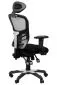 Fotel biurowy HG-0001H szary regulowany | MIRAT.