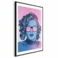 Plakat Norma Jeane 60x90 cm z ramą czarną z marginesem | MIRAT.